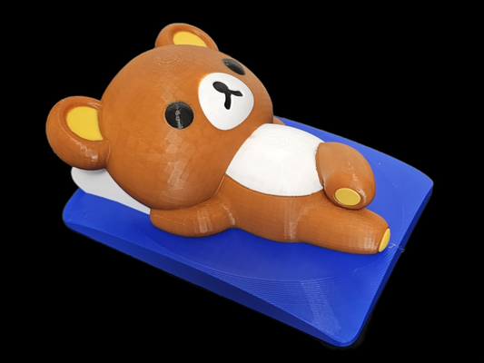 rilassante rilakkuma remixato by stan giocattoli giochi personaggi orso kiiroitori 3d print model - Mito3D