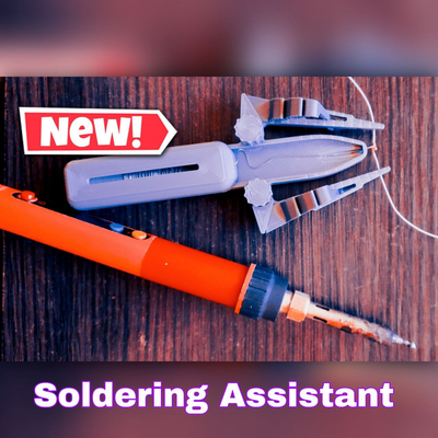 soldering assistant by vlad3ua hobby & diy electronics solder welding 3d print model - Mito3D