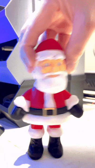 santa claus by dadtaxes3d kunst skulpturen 3d print model - Mito3D