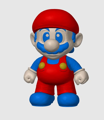 saltador asno kong 1988 remixado by olle3d arte esculturas mario nes velho retro videogames escultura multicolorido irmãos 3d print model - Mito3D