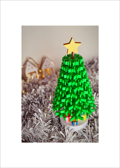 fiocco neve natale albero by pixel printz domestico festività natale ornamento santa stella gesù festoso decorazione vacanze stagione arredamento calza veloce presto freddo multi 3d print model - Mito3D