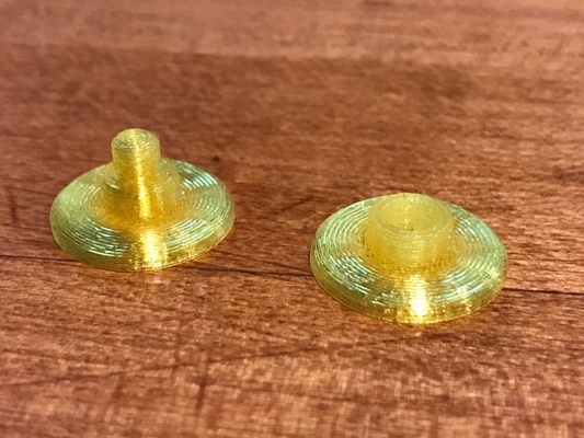 kıpır spinner 608 rulman kapaklar by idnarbjm oyuncaklar oyunlar şapka şeytani 3d print model - Mito3D