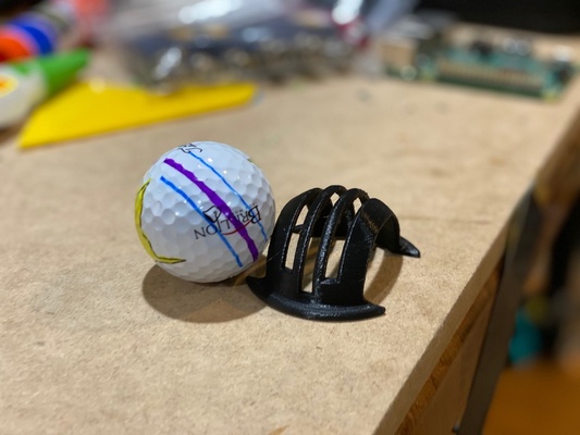 golf top işaretleyici by idnarbjm hobi kendin yap spor açık havada golf topu sahası 3d print model - Mito3D