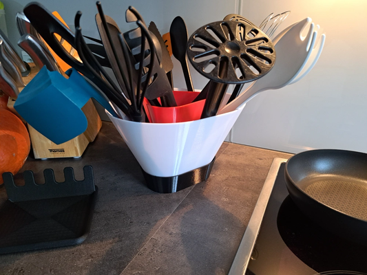 küche utensil korb by erfahrung haushalt haus modelle zubehör werkzeug werkzeuge küchenutensilien bedenkenahrung küchenhelfer kueche 3d print model - Mito3D