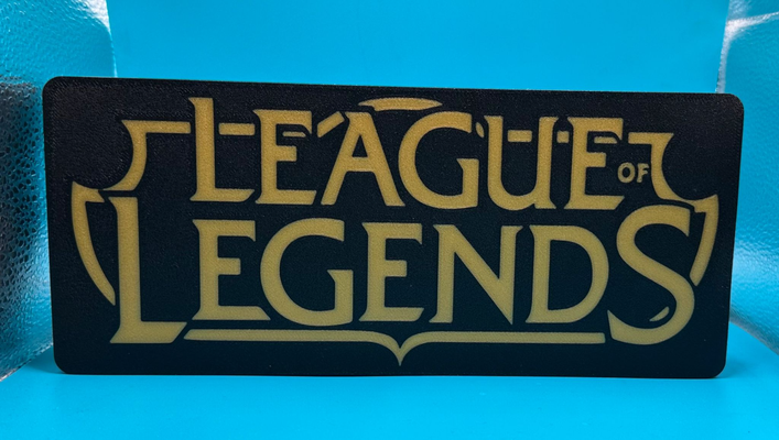 lega of leggende litbox by auro2k passatempo fai elettronica lol league legends giochi gioco nerd logo sommossa 3d print model - Mito3D