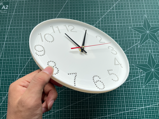 3d printed clock by parkeryaojj household house models tool room time 3d print model - Mito3D