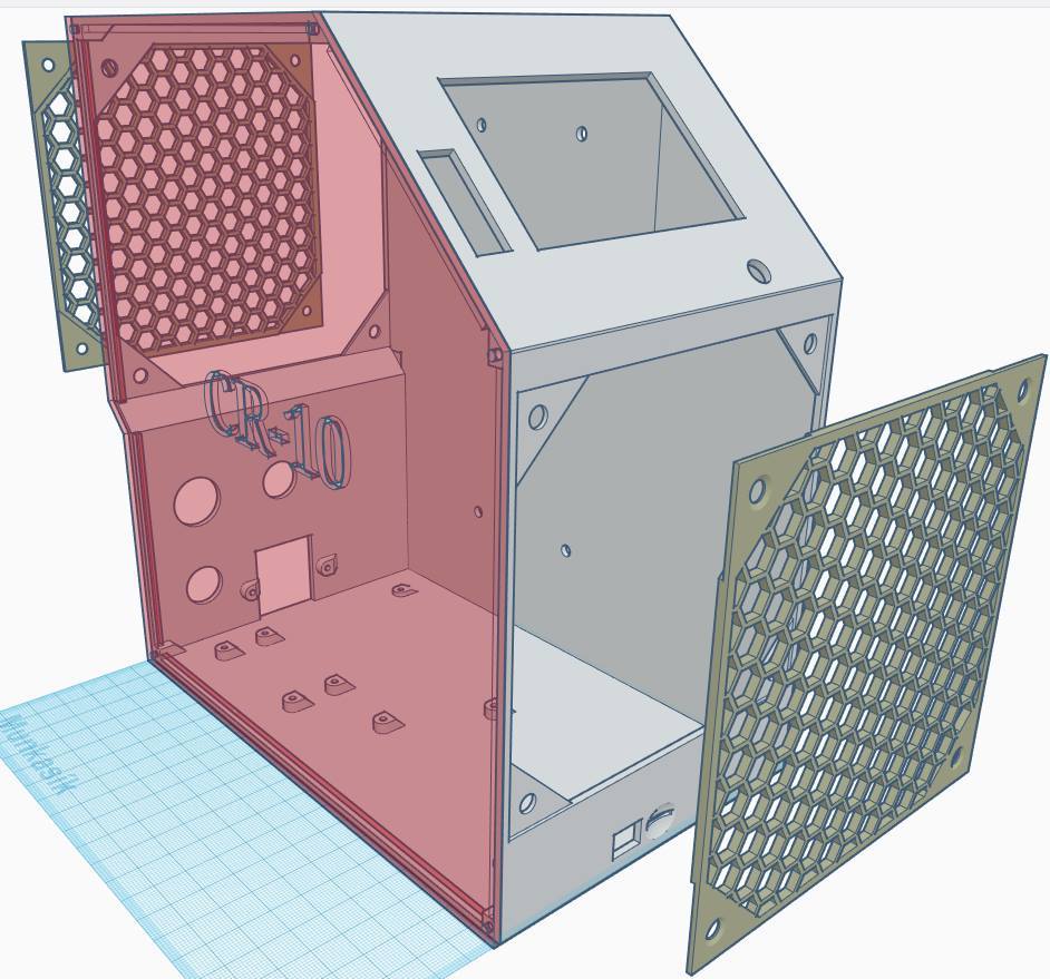 cr 10 alojamiento caso funda by cippy 3d impresora partes thingiverse 3D print model - Mito3D