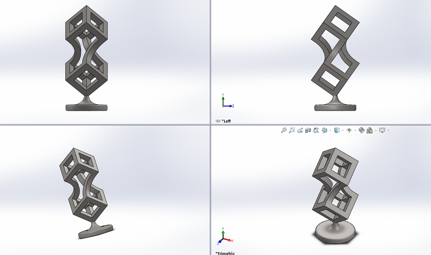 1st endroit by johnutica art sculptures trophée 3D print model - Mito3D