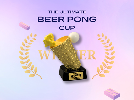 cerveza apestar ganador 1 v 2 by gabb 99 arte modelos concurso taza partido 2024 etiqueta personalizar fiesta pelota base vaso oro líquido 3d print model - Mito3D