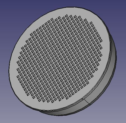 l destek ızgarası f r 100 mm egzoz borusu by thunderbee99 ev halkı modeller 3d print model - Mito3D