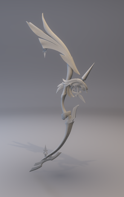 genshin-impact-amos-bow-estrelaplatina by art models 3d print model - Mito3D