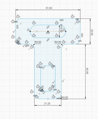 macchina posto sedere cintura clip bloccato larghezza 21 4 mm collegamento p auta by cerwajz passatempo fai veicoli accessoir car sicurezza per auto 3d print model - Mito3D