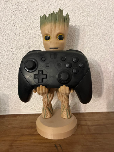 groot joystick by lucie 3d haushalt dekor 3d print model - Mito3D