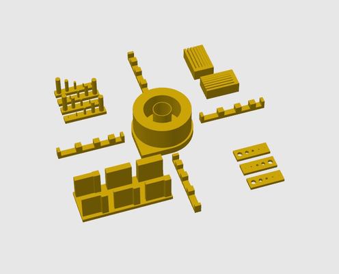 3d drucken prüfung datei kalibrierung richtigkeit bewertung to astm iso 52902 standards by howell drucker modelle modell drucken kalibrierungstest 3d print model - Mito3D