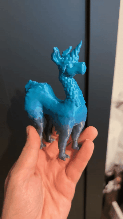 lamacorn by twistyprints miniatures animaux lama licorne animal statue amusement miniature 3d print model - Mito3D