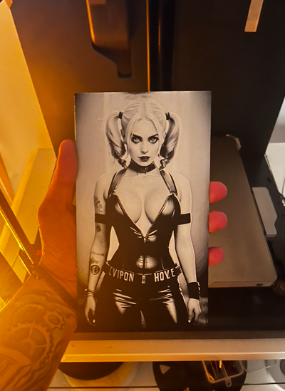 harley quinn v3 by wall art 3d household decor deco home gift 3d print model - Mito3D