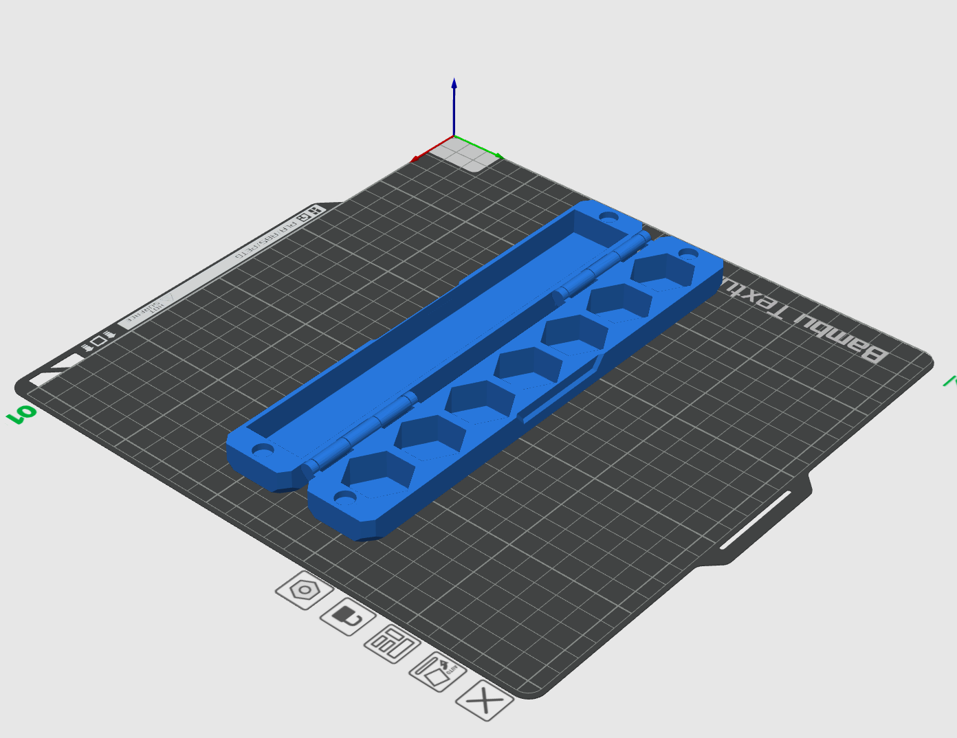 hinged dice box remixed by supermustachio toys & games board magnetic hinge dnd dungeons dragons 3D print model - Mito3D