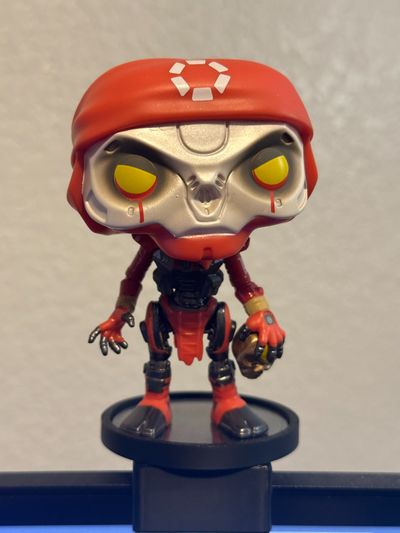 funko monitor montieren v2 by oberseite designs haushalt dekor pop halter unterstützung 3d print model - Mito3D