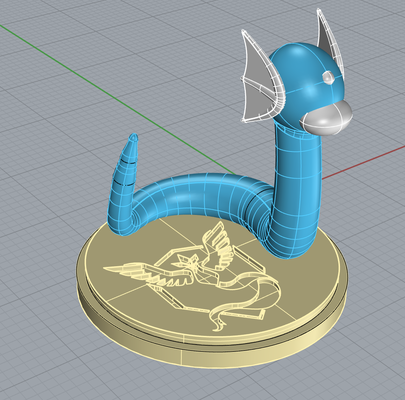 draconien miniature collectionner of dratini aimé pok lun personnage by paolobonidesign loisir diy pokmon pokémon 3d print model - Mito3D