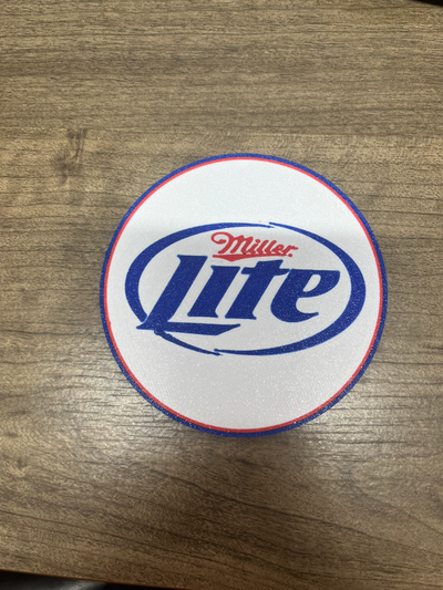 molinero lite portavasos by cf3d diseños casa modelos conjunto montaña rusa millerlite miller lite 3d print model - Mito3D