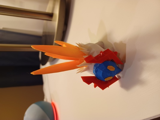 poly glisser aile pok lun by chanceux boi jouets jeux personnages lowpoly pokémon figurine figure pokémons pokemonfigures polygone bas pokémoncommunauté pokemonscarletandviolet 3d print model - Mito3D