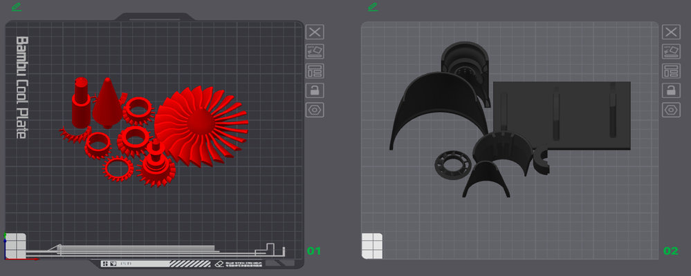 ge jet turbina remixato by rb1105 formazione scolastica ingegneria motore reazione modello giocattolo aereo aeromobili 3d print model - Mito3D