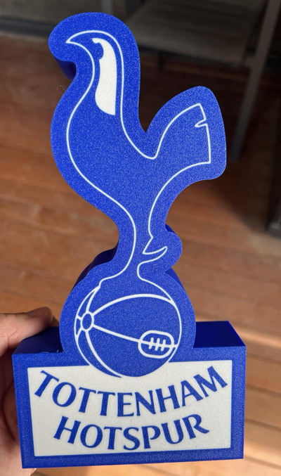 epl tottenham hotspur caja ligera by maldición pasatiempo bricolaje diy deporte aire libre fútbol ams 3d print model - Mito3D