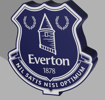 epl everton lightbox by dannazione passatempo fai sport all'aperto ams calcio 3d print model - Mito3D