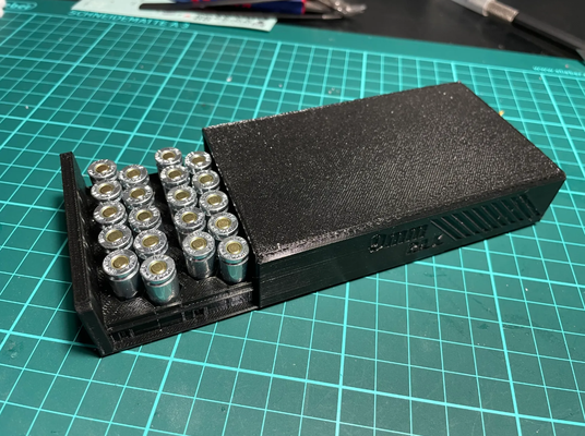 9mm pak blanks sliderbox by skillos tools organizers ammo box 3d print model - Mito3D