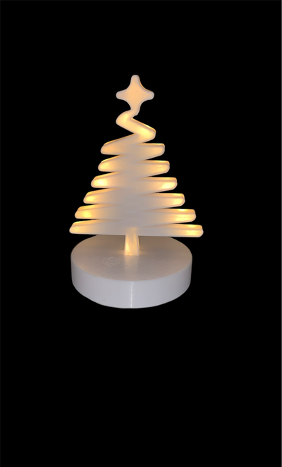 weihnachten lampe by lp drucken haushalt feierlichkeiten led baum 3d print model - Mito3D