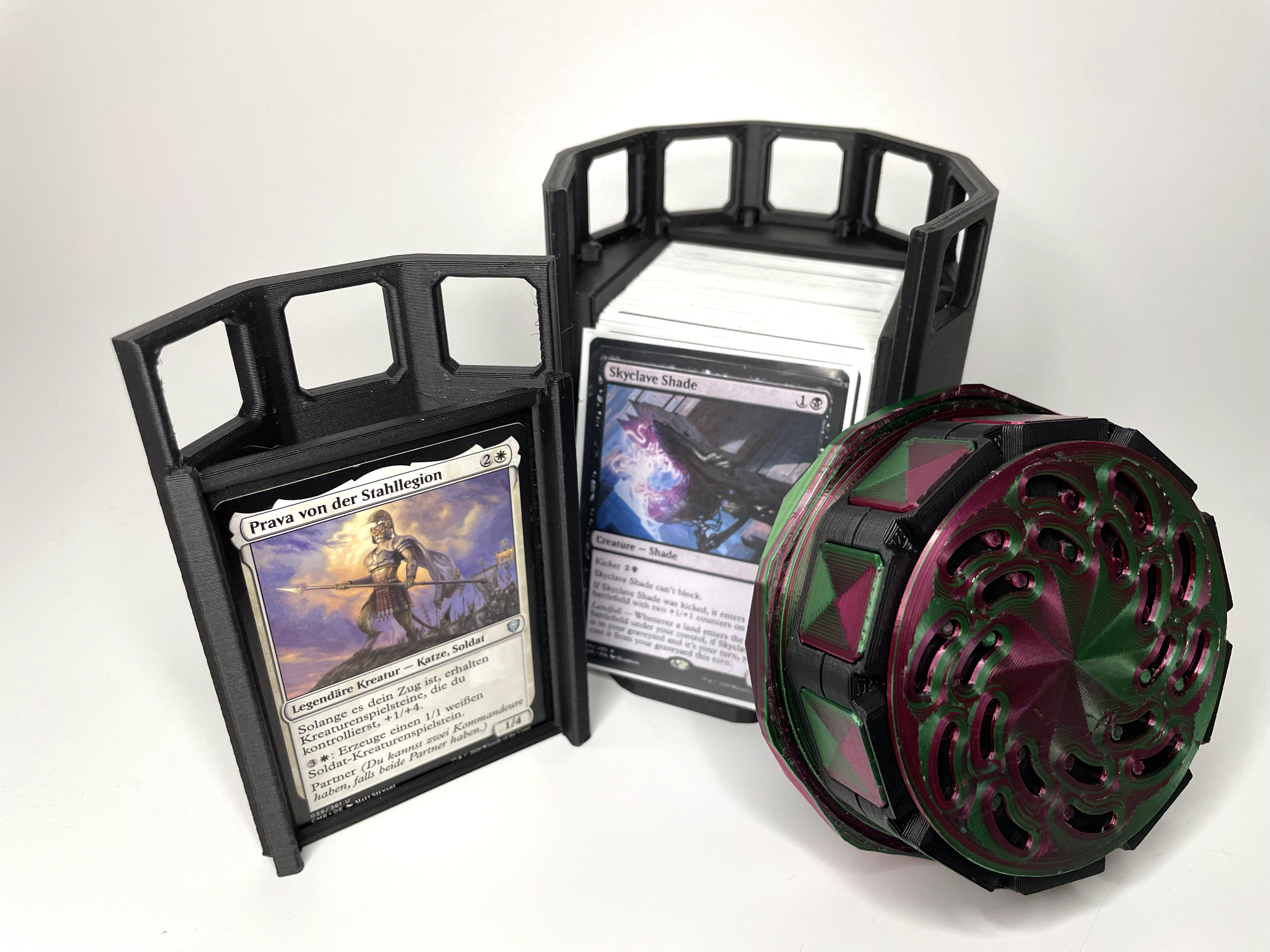 mtg commandant plate forme boîte v3 by gimpelginster jouets jeux magie rassemblement 3D print model - Mito3D