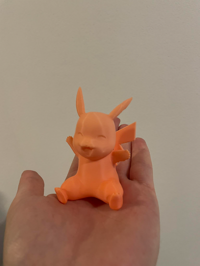 pikaçu pokemon by phyxoo minyatürler yaratıklar 3d print model - Mito3D