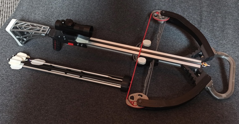 70 lbs compound crossbow by yeetyeet hobby & diy sport outdoors weapon bow crossbows 3d print model - Mito3D