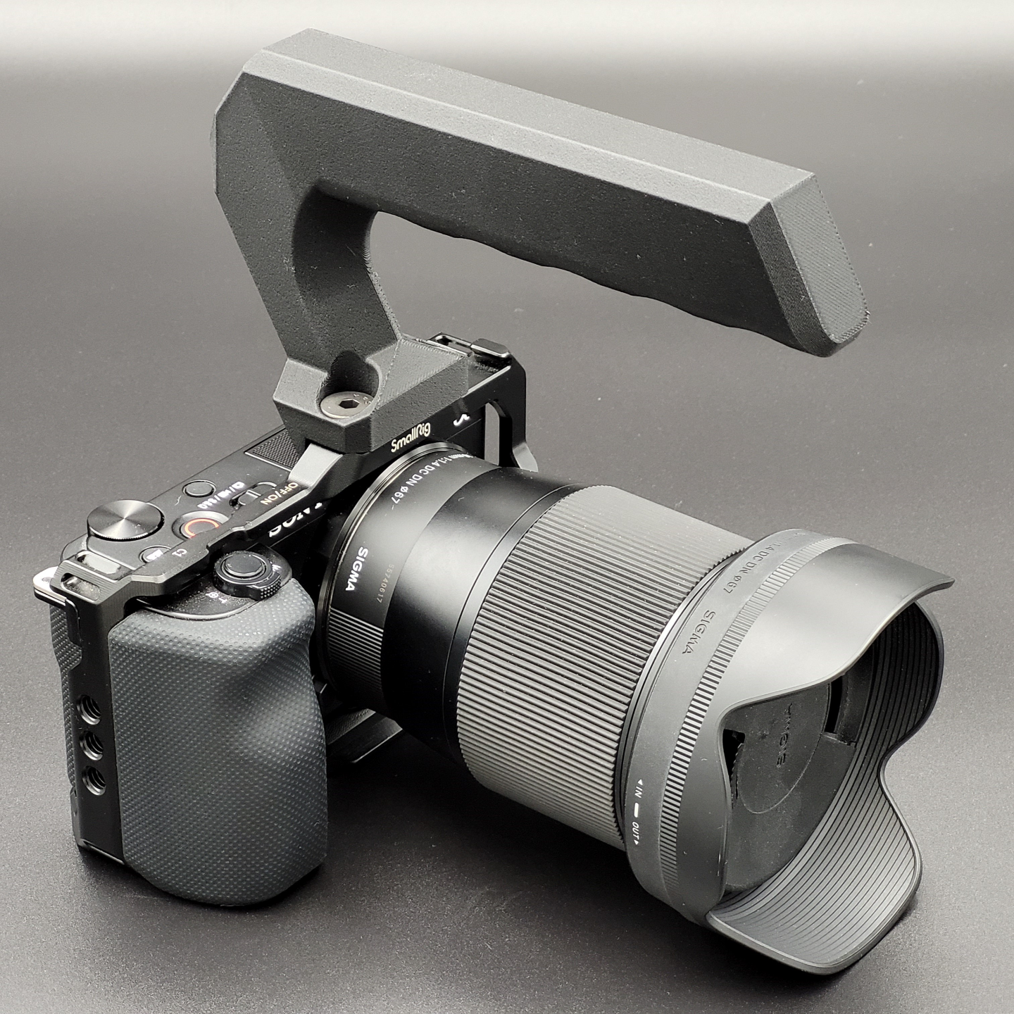 kamera üstesinden gelmek smallrig kafesler kolay to yazdır no destekler by teknik hobi kendin yap elektronik aksesuar aksesuarlar kafes kafesi çekim sony sonyalpha 3D print model - Mito3D