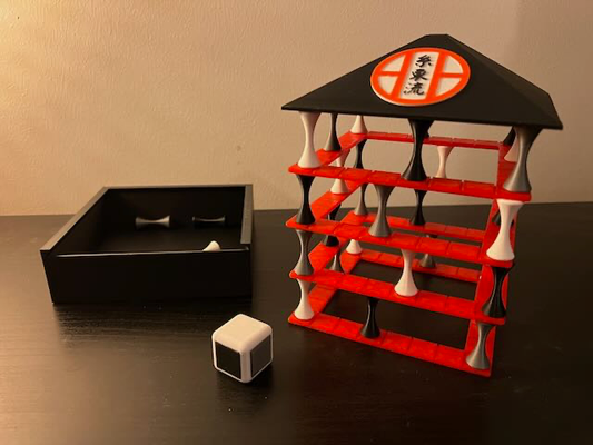 shito ryu 3d çöküş oyun by oyuncaklar oyunlar yazı tahtası denge strateji jenga 3d print model - Mito3D