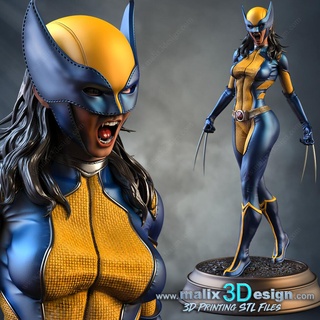23 Laura kinneyfiles supereroi sanix3d 3d print model - Mito3D