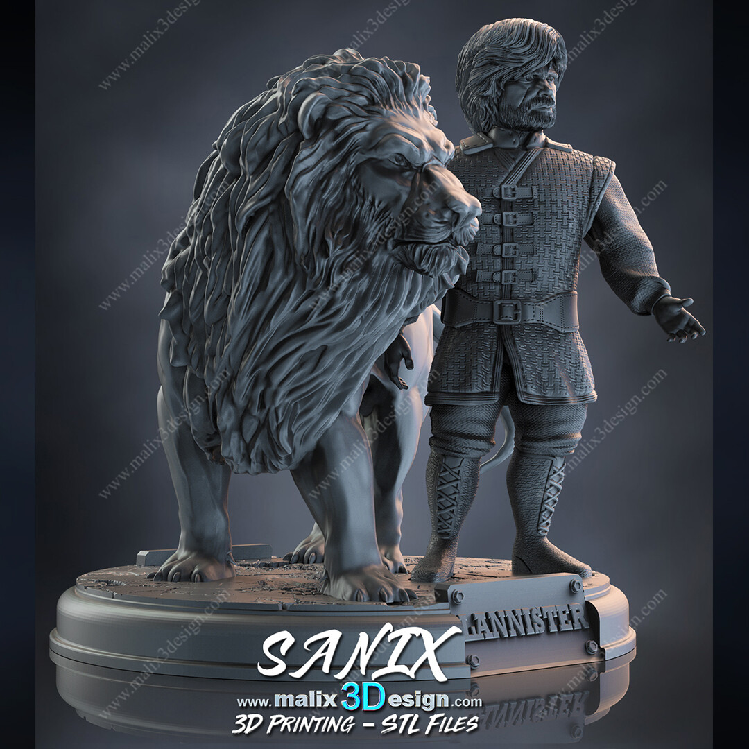 maison Lannister 3d fichiers 39 impression super héros sanix3d 3D print model - Mito3D