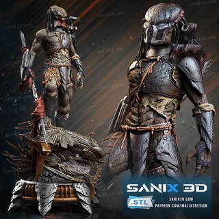 alien vs predator -files  superheroes sanix3d  3d print model - Mito3D