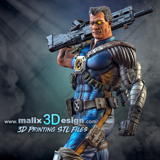 kablo files süper kahramanlar sanix3d 3d print model - Mito3D