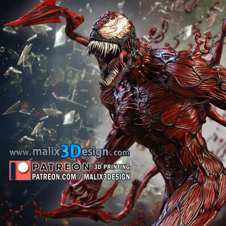 carnage -files superheroes sanix3d 3d print model - Mito3D