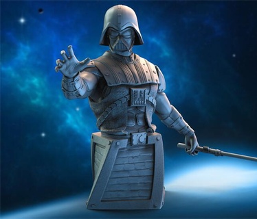 Darth Vader büst files 3d baskı süper kahramanlar sanix3d 3d print model - Mito3D