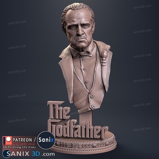 godfather bust -files superheroes sanix3d 3d print model - Mito3D