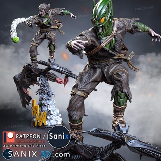 green goblin -files superheroes sanix3d 3d print model - Mito3D
