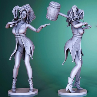 Harley Quinn files 3d impressão Super heróis sanix3d 3d print model - Mito3D