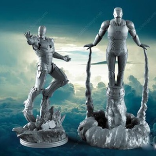 ferro uomo impostato files 3d stampa supereroi sanix3d 3d print model - Mito3D