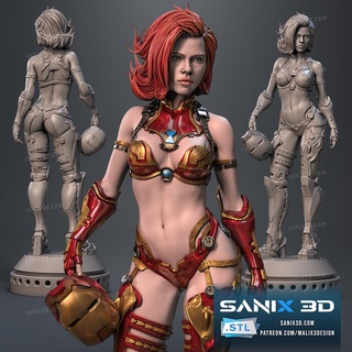 Eisen Witwe files Superhelden sanix3d 3d print model - Mito3D