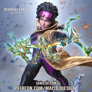 jubilé files super héros sanix3d 3d print model - Mito3D