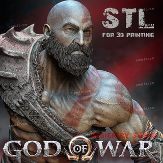 Kratos files süper kahramanlar sanix3d 3d print model - Mito3D