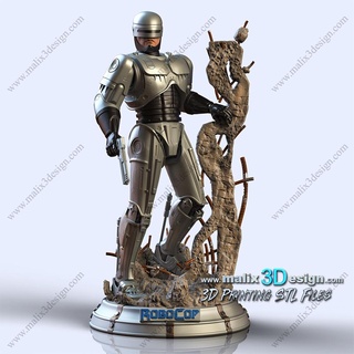 Robocop files Superhelden sanix3d 3d print model - Mito3D