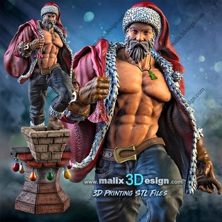 Noel Baba 2020 files süper kahramanlar sanix3d 3d print model - Mito3D